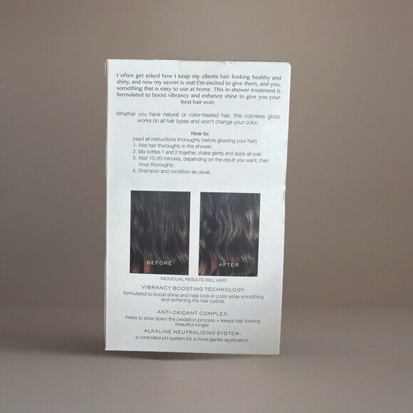 Kristin Ess Hair Signature Gloss β Crystal Quartz (Clear Shine Treatment Kit) - Picture 2 of 5